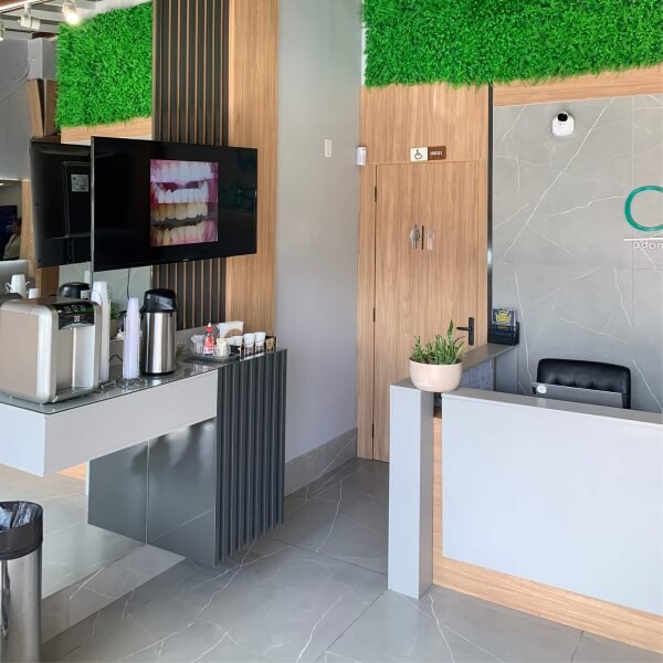 Espaço de conforto da Orales Odontologia em Cabo Frio